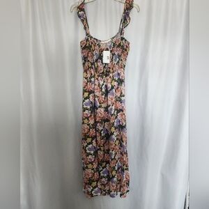 Lush Floral Maxi Dress - Multicolor Size L NWT #beach vibes #maxi #floral #party